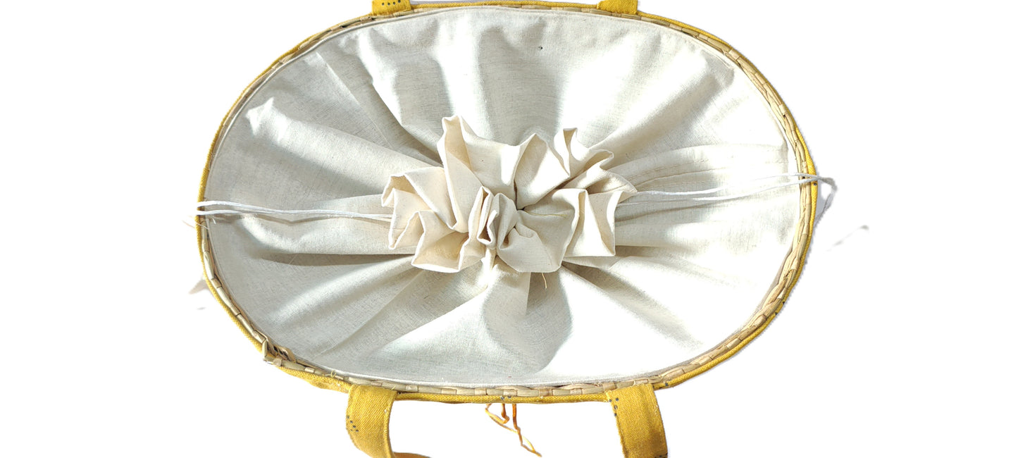 Oval Basket Bag