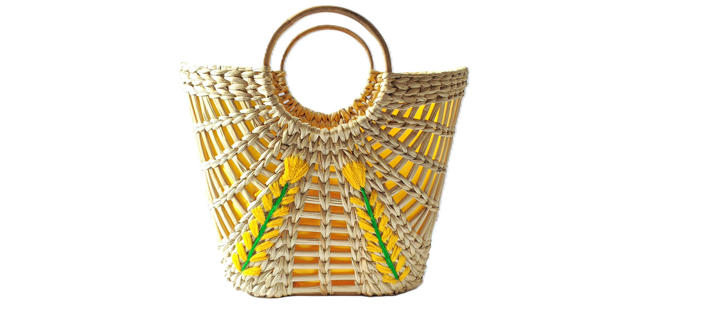 The Yellow Artisanal Handbag